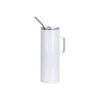 Skinny ποτήρι με λαβή και καπάκι 20oz 600ml