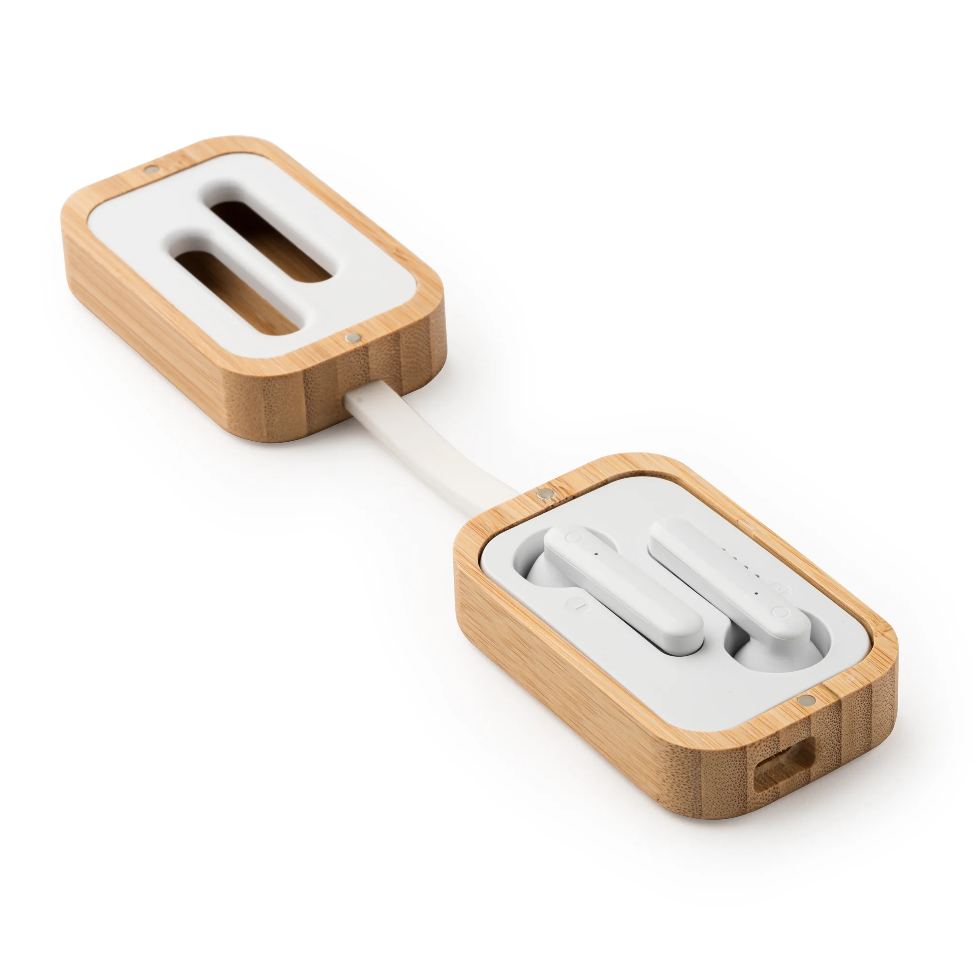 Ακουστικά earphones ασύρματο ξύλινο