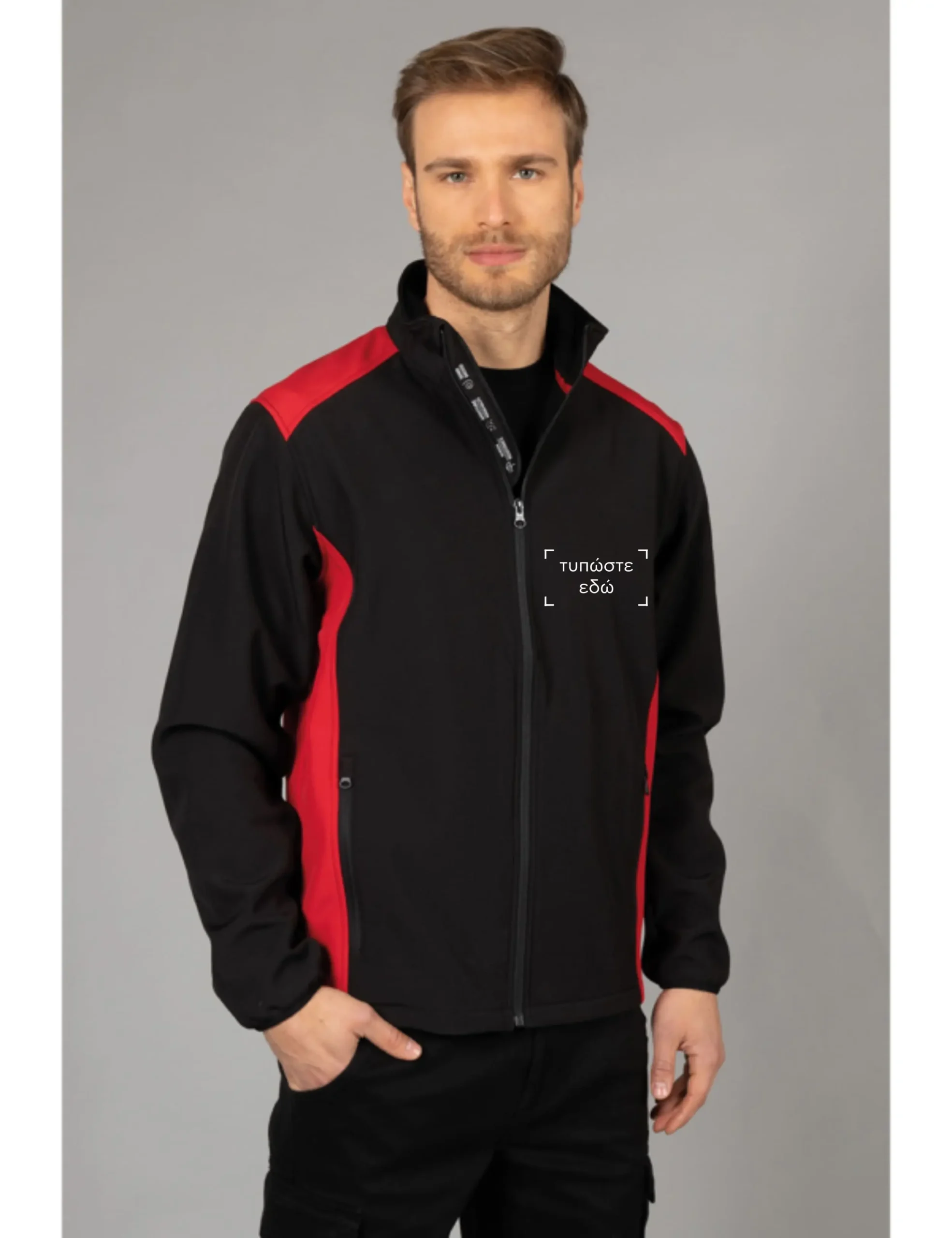Δίχρωμο τζάκετ softshell Garda Jrc