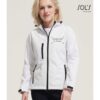 Γυναικείο softshell με κουκούλα Replay Sol's